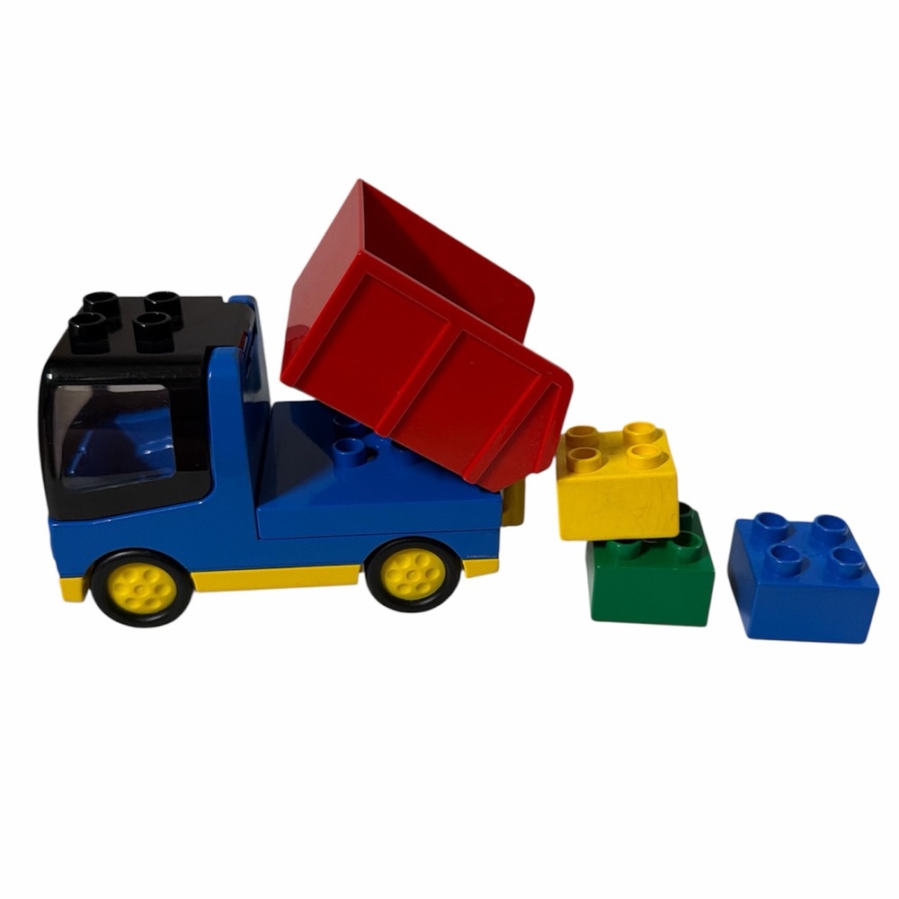 Vintage LEGO DUPLO Dump Truck 2606 Retired Construction Duplo Town Set 90’s